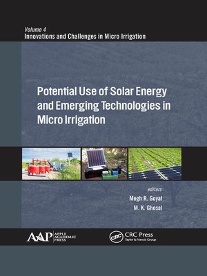 cover image of Potential Use of Solar Energy and Emerging Technologies in Micro Irrigation